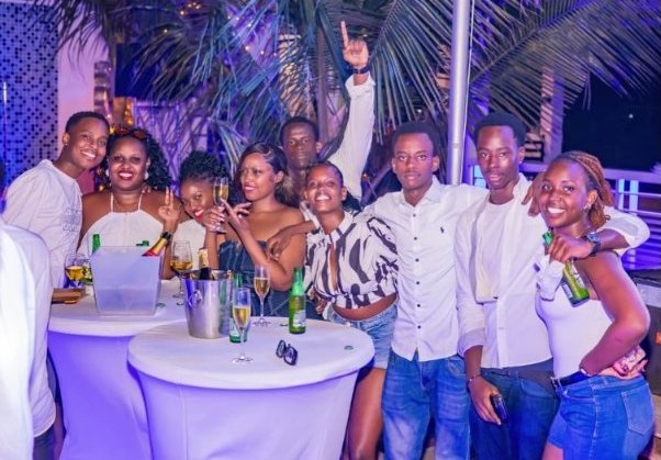 Guests in white and denim at the Denim & White event, Van Beach Resort